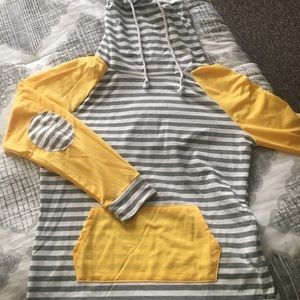 Cowl Neck Sweatshirt